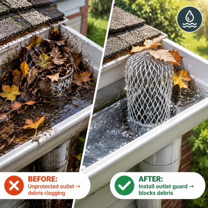 💥Buy 1 Get 1 Free！🍂Leaf-Proof Drain Filter Mesh (Adjustable Size)