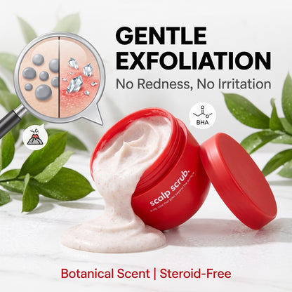 🔥 Professional-Grade Exfoliating Scrub—A 2-in-1 Treatment For The Scalp And The Skin Beneath The Beard.