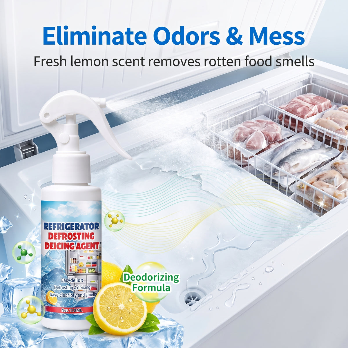 🔥Buy 1 get 1 free today - Refrigerator Defrosting and De-icing Agent