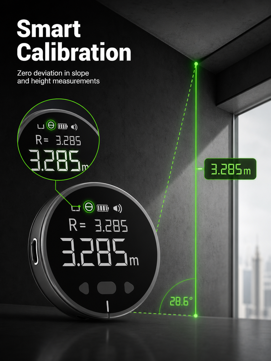 🔥Ultra-Accurate Handheld Laser Distance Meter