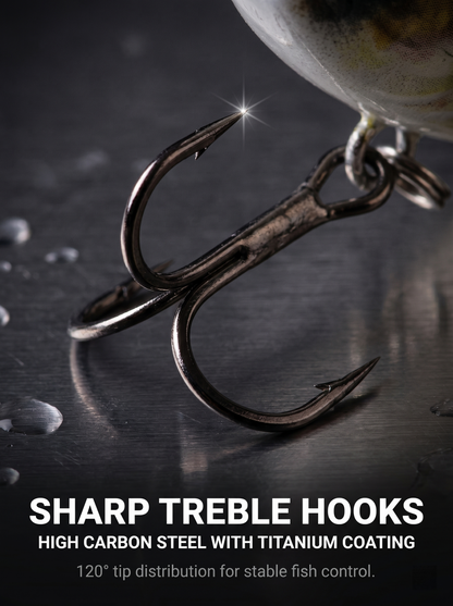 🔥5-piece set of 6-section multi-joint lures | Realistic swimming action to help you catch big fish