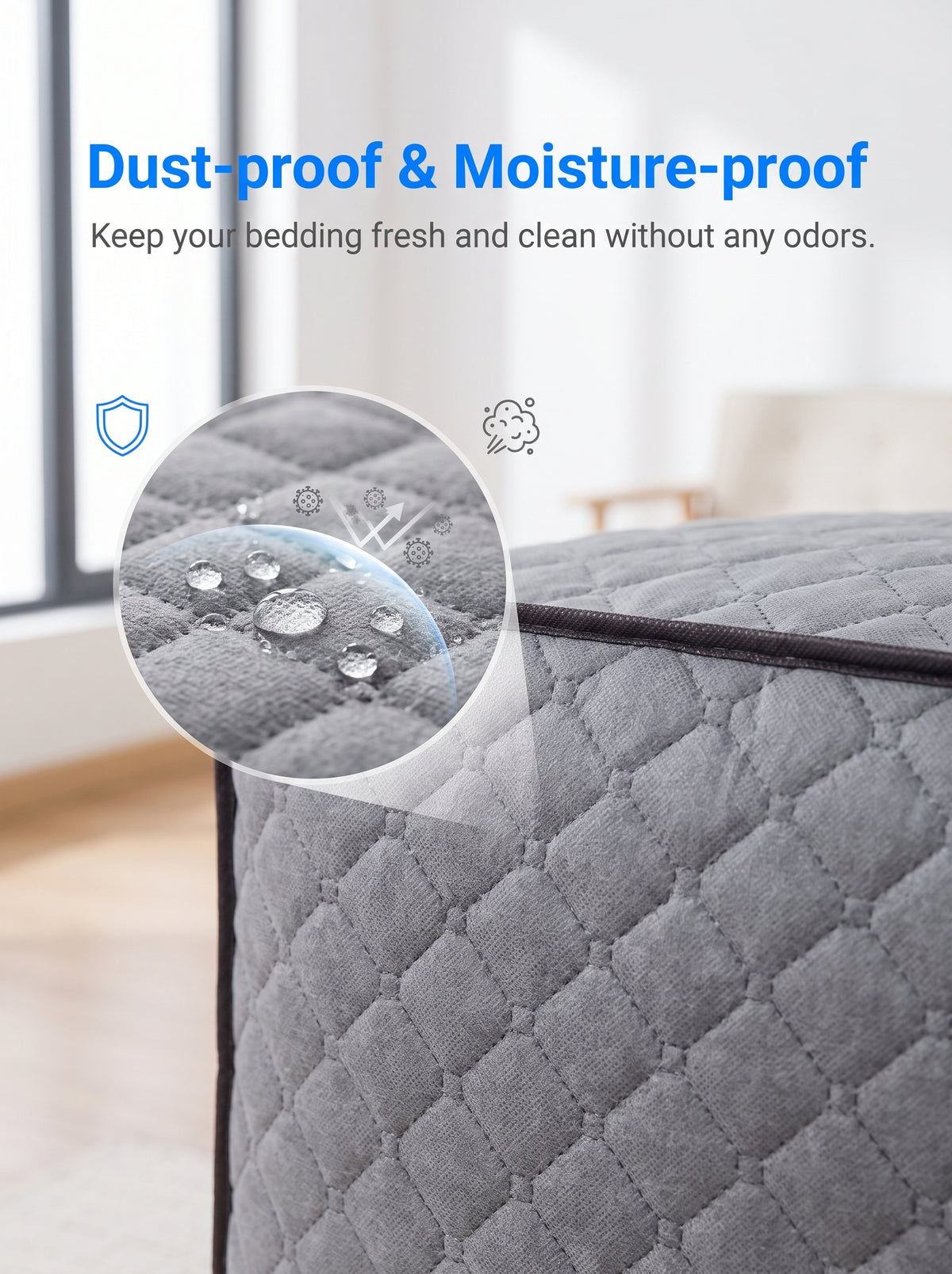 🔥Home Storage Must-Have! Large Moisture-Proof Quilt Storage Bags
