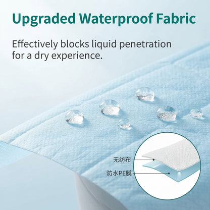 🚽Full Coverage Waterproof Disposable Toilet Seat Covers