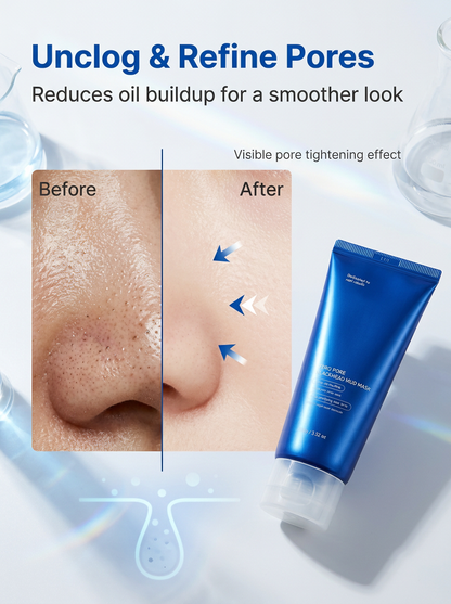 🔥Pore Cleansing Mud Mask | Remove Blackheads & Excess Oil