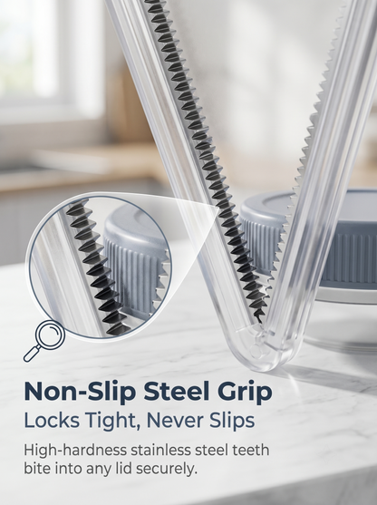 ✨Buy one get one free，Adjustable Telescopic Jar Opener, Non-Slip Labor-Saving Bottle Cap Gripper, Portable Multifunctional Lid Remover for Kitchen Daily Use