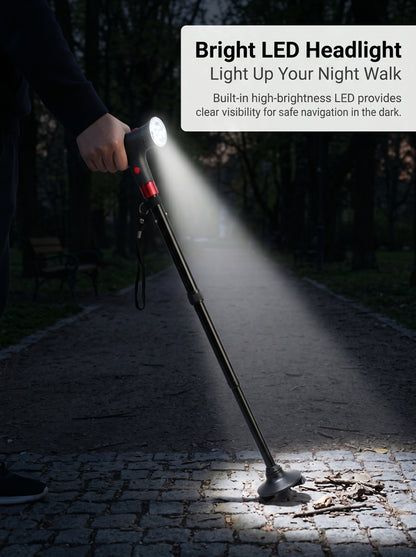 Your Perfect Companionfor Safer Walking.The Smart Cane keeps you supported and moving, no matteryour pace or journey.