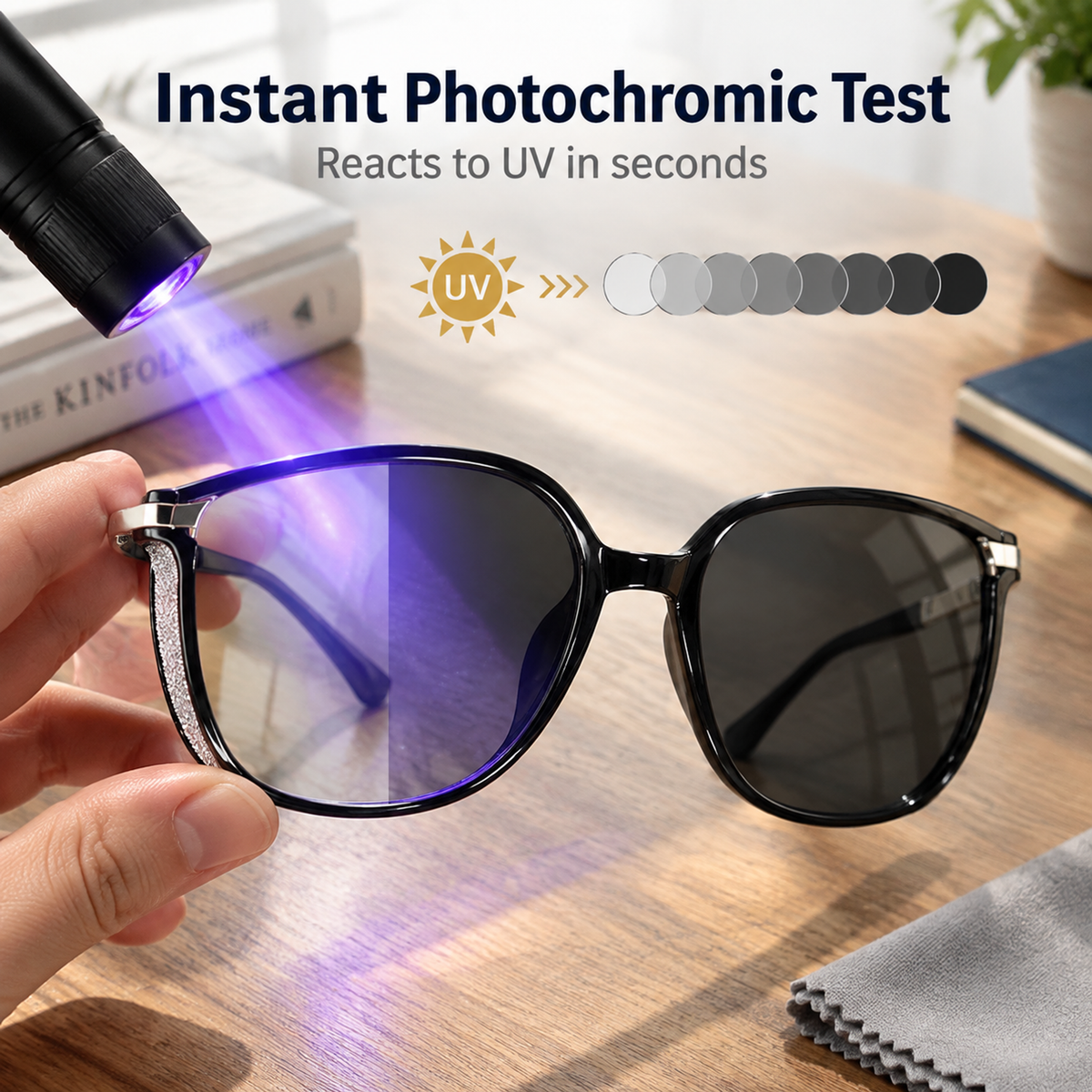 💥Buy 1 Get 1 Free 👓Auto‑Transition Photochromic Reading Glasses
