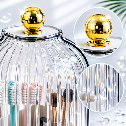 ✨ Sliding Lid Toothbrush Organizer – Protect Your Toothbrush from Dust & Bathroom Air