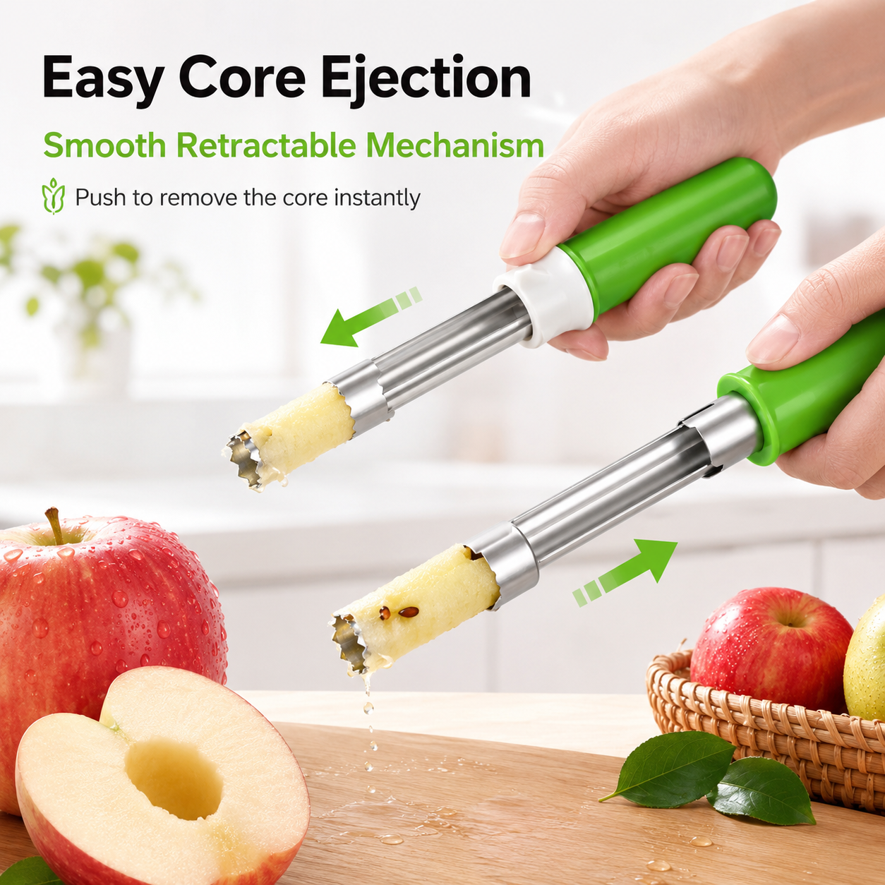🍎2-in-1 Apple Corer & Peeler – The Kitchen Gadget Everyone Is Obsessed With