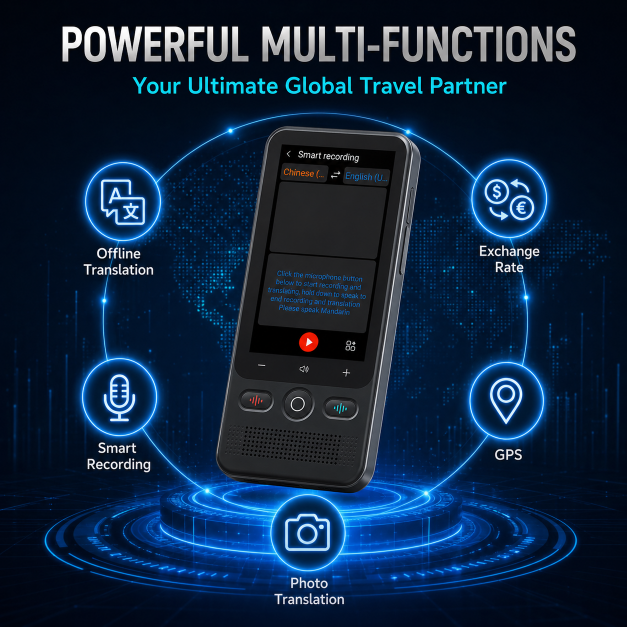 🗣️ Real-Time 2-Way Voice Translator – Offline Mode & 100+ Languages Supported