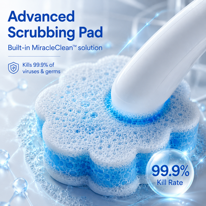 🔥 50K+ SOLD! Hands-Free Disposable Toilet Cleaning Brush – Cleaner, Faster & More Hygienic 🚽✨