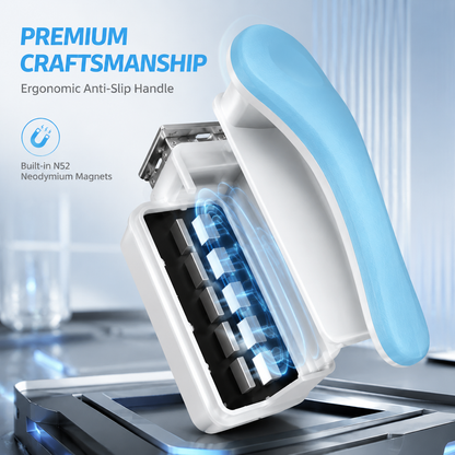 🐠 Keep Your Aquarium Crystal Clear with This Strong Magnetic Glass Cleaner