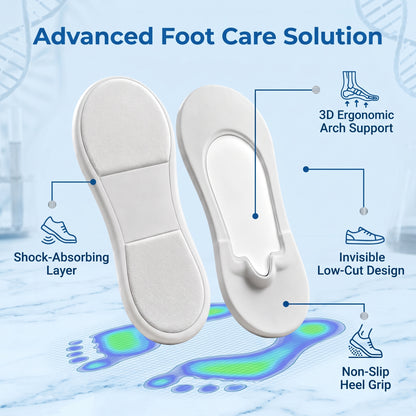 🧦6/10/20pairs Cushioned No-Show Socks with Padded Support Cushioned socks For Seniors