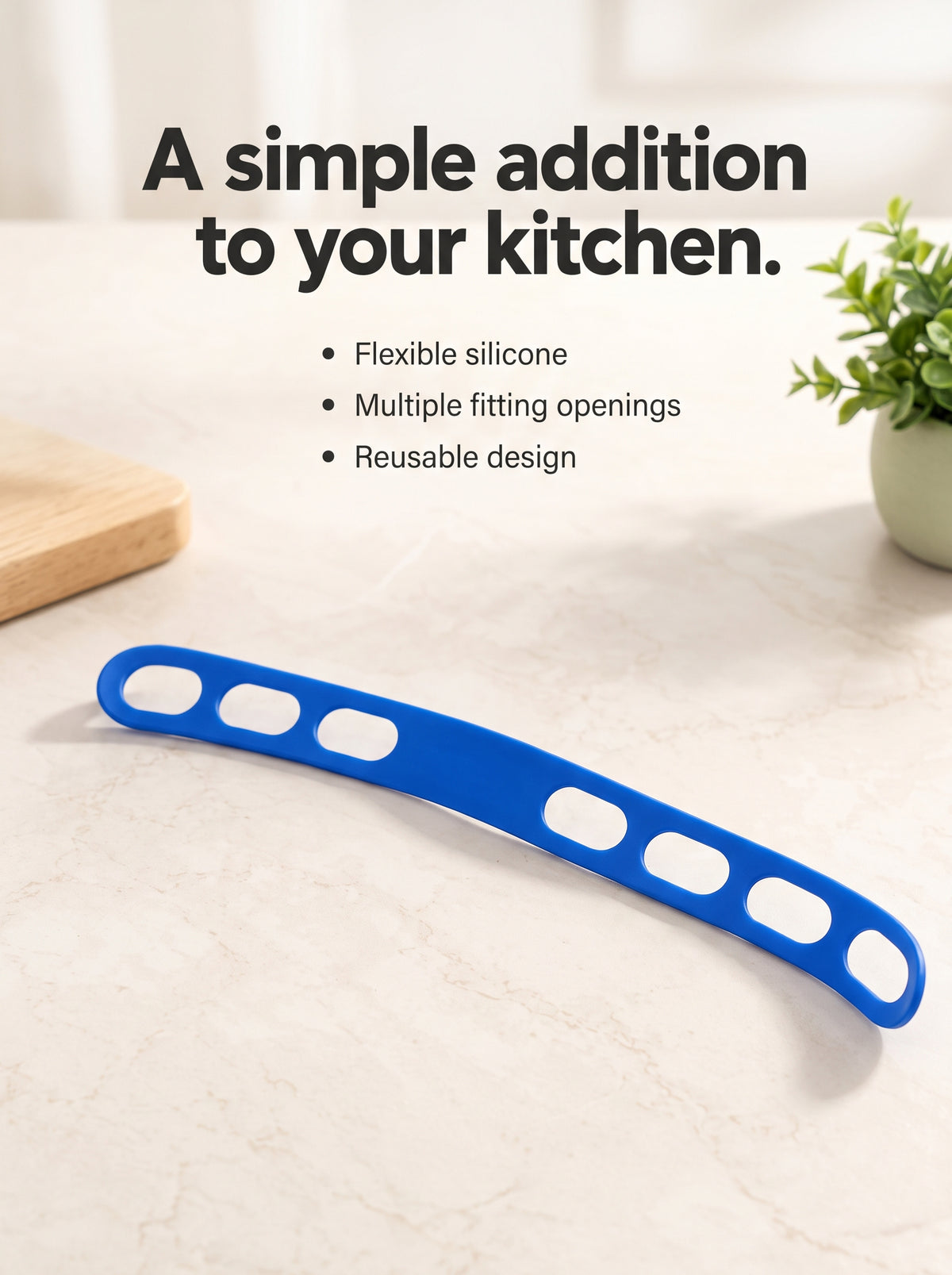 🔥Buy 2 Get 2 Free-Reusable Silicone Lid Straps | Secure Pots, Pans & Bento Boxes