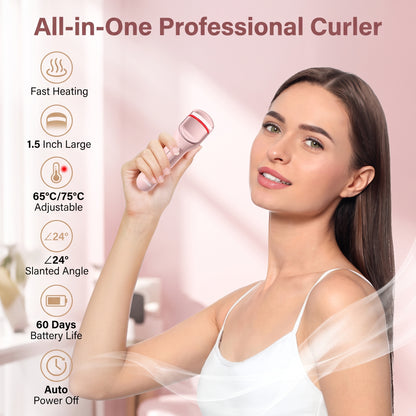 ✨Professional Heated Eyelash Curler For Long-Lasting Natural Curls