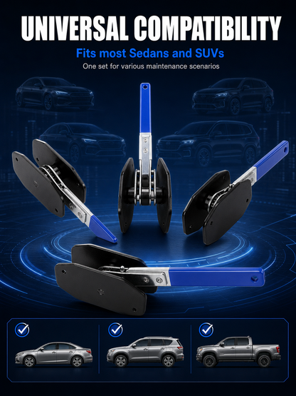 🔧 Brake Caliper Piston Compression Wrench, Easy Brake Pad Replacement