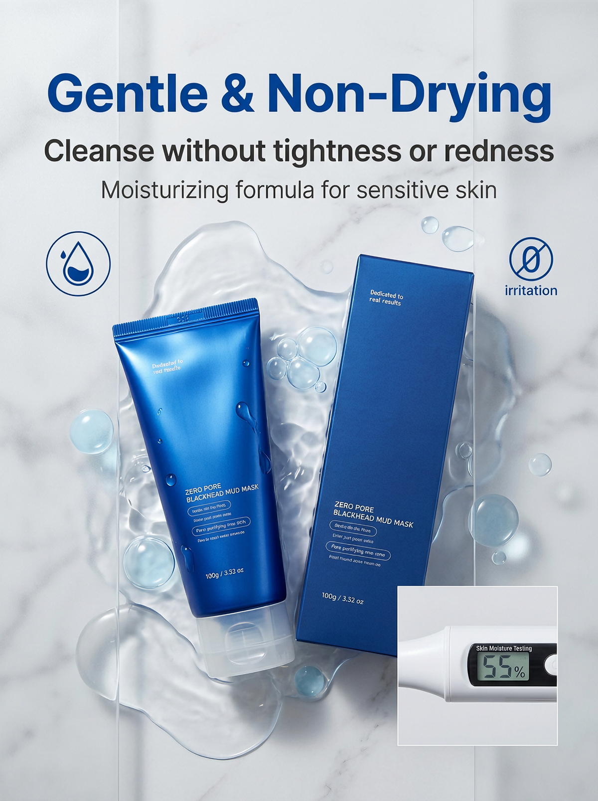 🔥Pore Cleansing Mud Mask | Remove Blackheads & Excess Oil