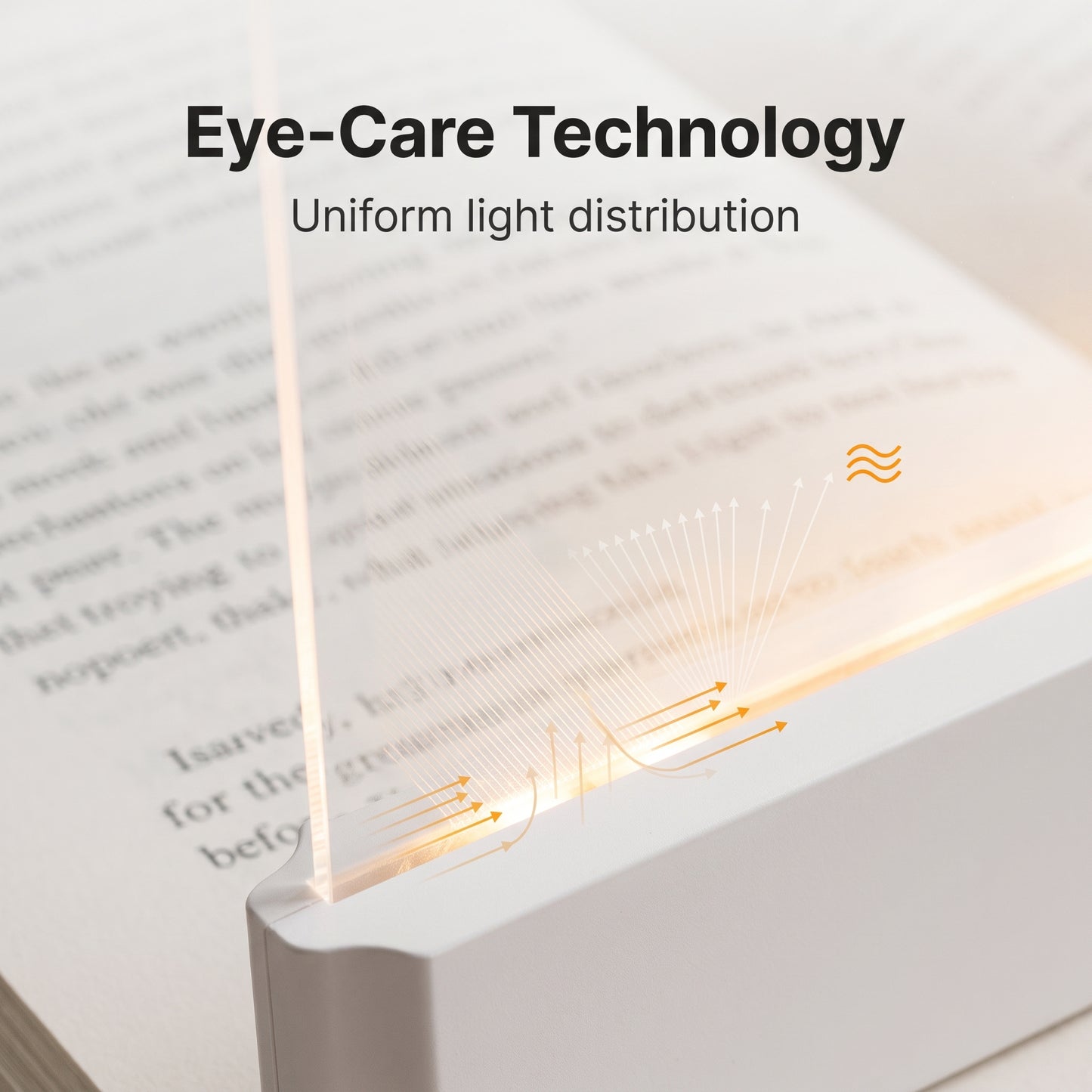📖 Rechargeable LED Book Light – 3 Color Modes, Timer & Eye-Caring Reading