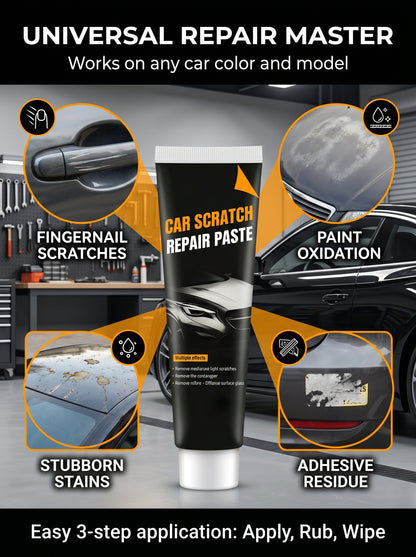 🔥Last Day Sale 50%🔥Car Scratch Repair Paste– Easy Application, Quick Drying & Invisible Finish 🔧