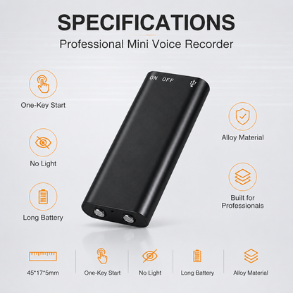 💥 New 2026 HD Recorder – Portable, Easy to Hide & One-Touch Recording