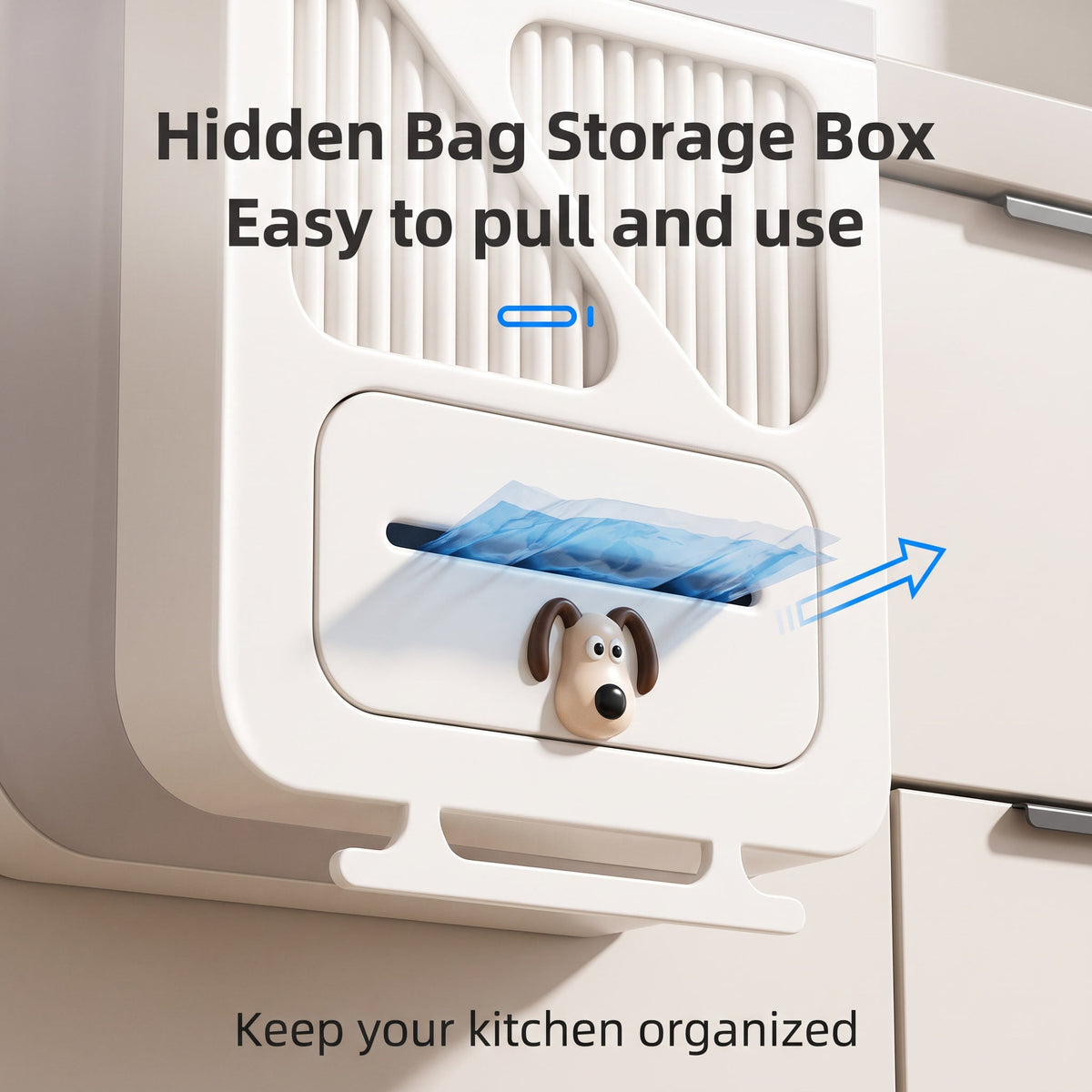 🎉Best Seller! Foldable Hanging Kitchen Trash Can