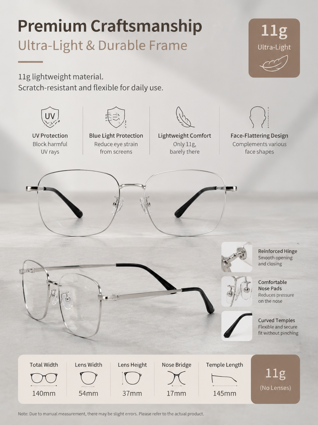 🔥Hot-selling autofocus reading glasses, smart autofocus glasses, unisex.🔥