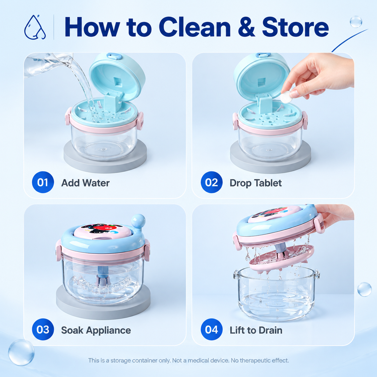 🔥Buy 1 Get 1 Free❤️‍🔥 All-in-One Retainer Storage Case