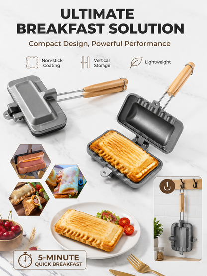 🎉Surprise Sale, Citywide Celebration 🎉Hot sale-Removable Sandwich Pan