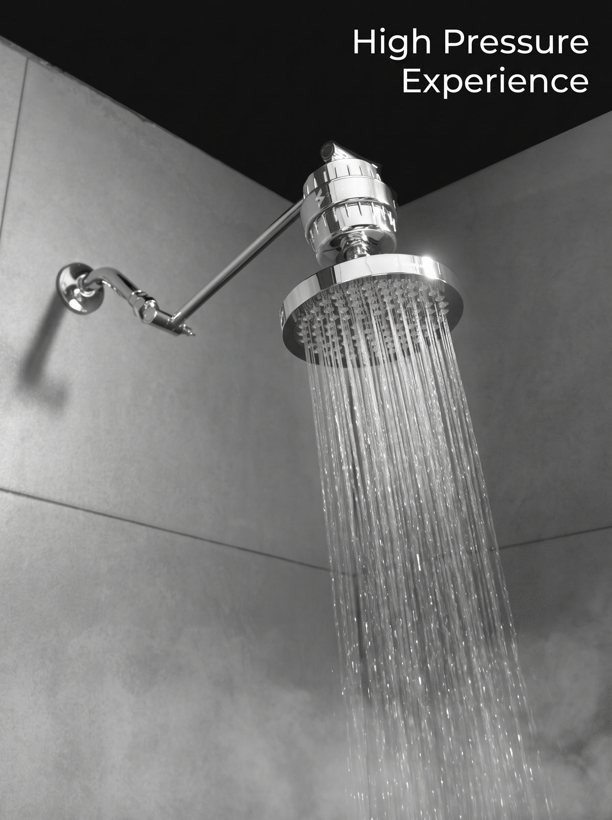 🔥High‑Pressure Boost Shower Head｜Full Plated For Powerful Rain‑Like Shower