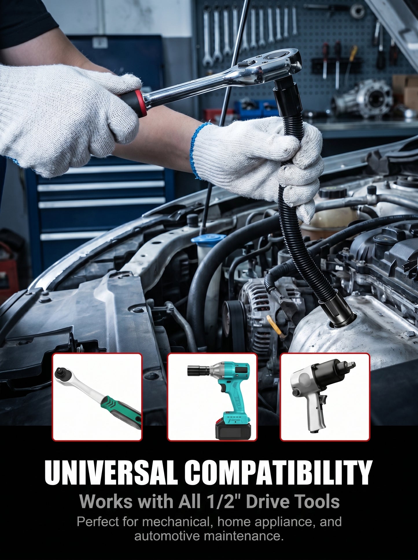 The 360° Flex Rod That Turns Your 4-Hour EngineTeardown Into a 12-Minute Fix (No More BustedKnuckles)