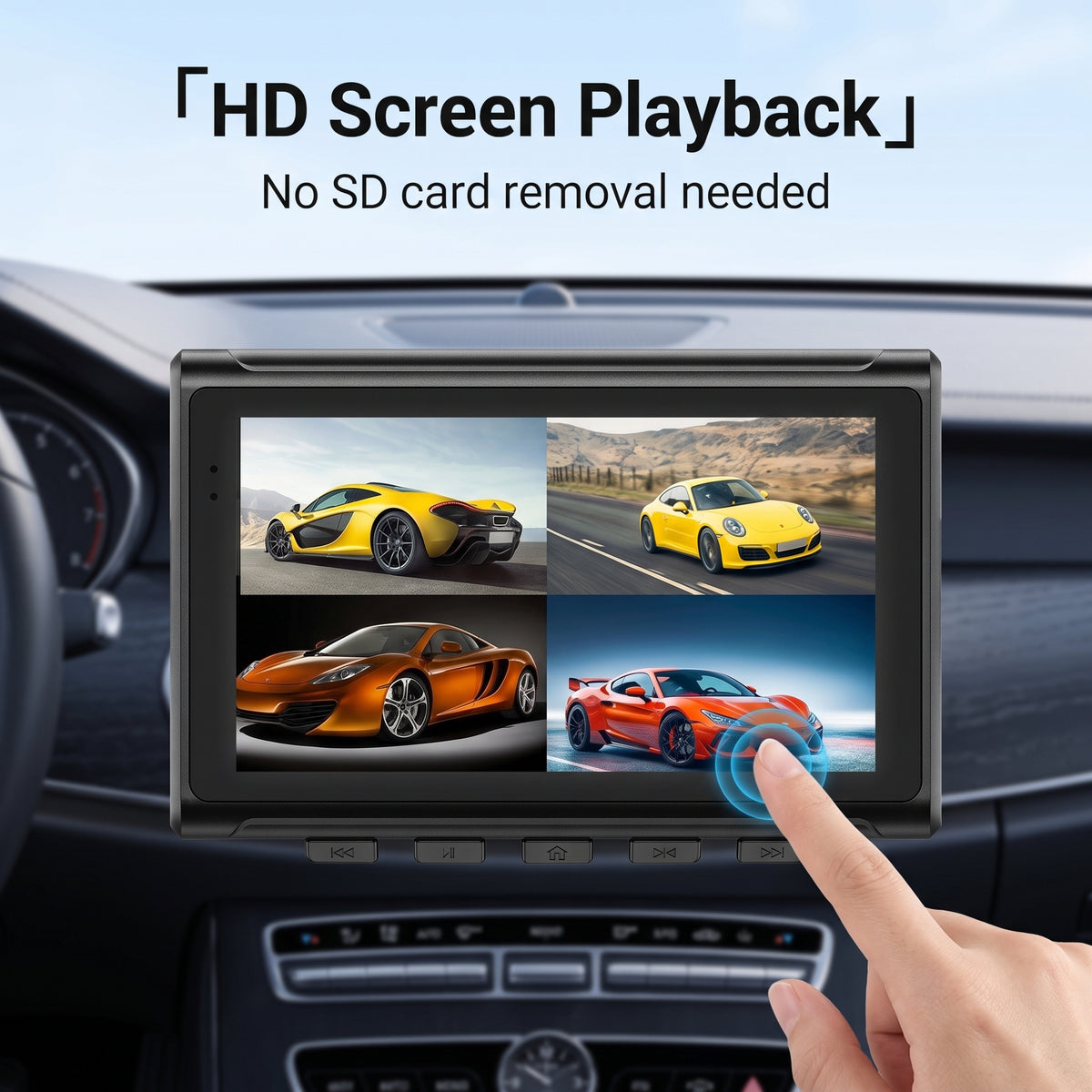 🚗High-Definition 4-Channel Dash Cam – 360° Coverage with No Blind Spots, 24-Hour Comprehensive Monitoring