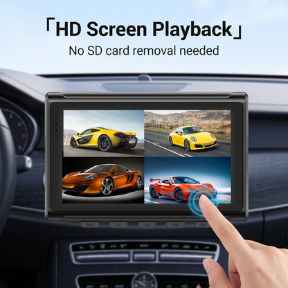 🚗High-Definition 4-Channel Dash Cam – 360° Coverage with No Blind Spots, 24-Hour Comprehensive Monitoring