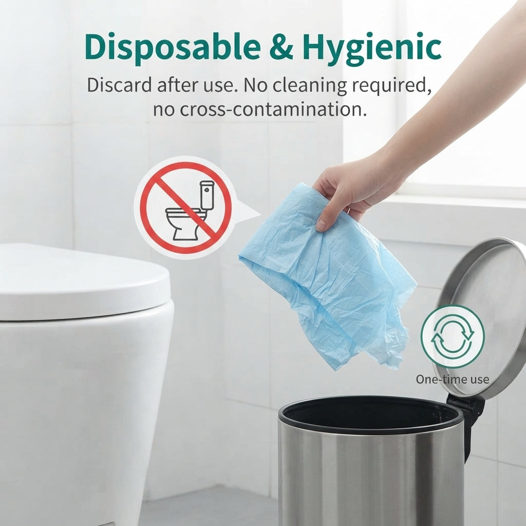 🚽Full Coverage Waterproof Disposable Toilet Seat Covers