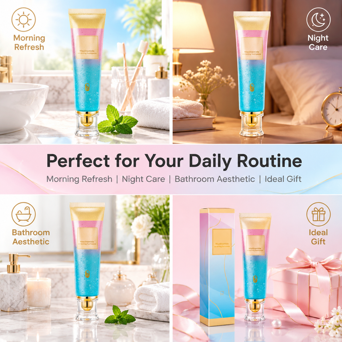 💥Buy 1 Get 1 Free  🦷🪥Niacinamide Whitening Toothpaste