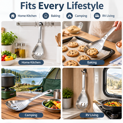 💥Buy 1 Get 1 Free 🥄Multi-Purpose Stainless Steel Food Prep Spoon