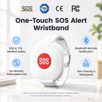 💥50% OFF 🆘 Elderly SOS Emergency Call Wristband