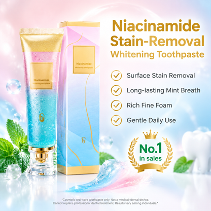💥Buy 1 Get 1 Free  🦷🪥Niacinamide Whitening Toothpaste