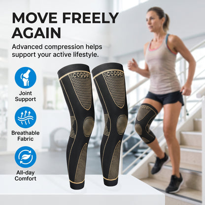 💕Buy 1 Get 1 Free🎁 🦿 Advanced Compression Socks for Leg Support and Comfort