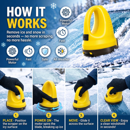 🔥50%OFF❄️🚗Cordless Electric Ice Scraper for Car Windows