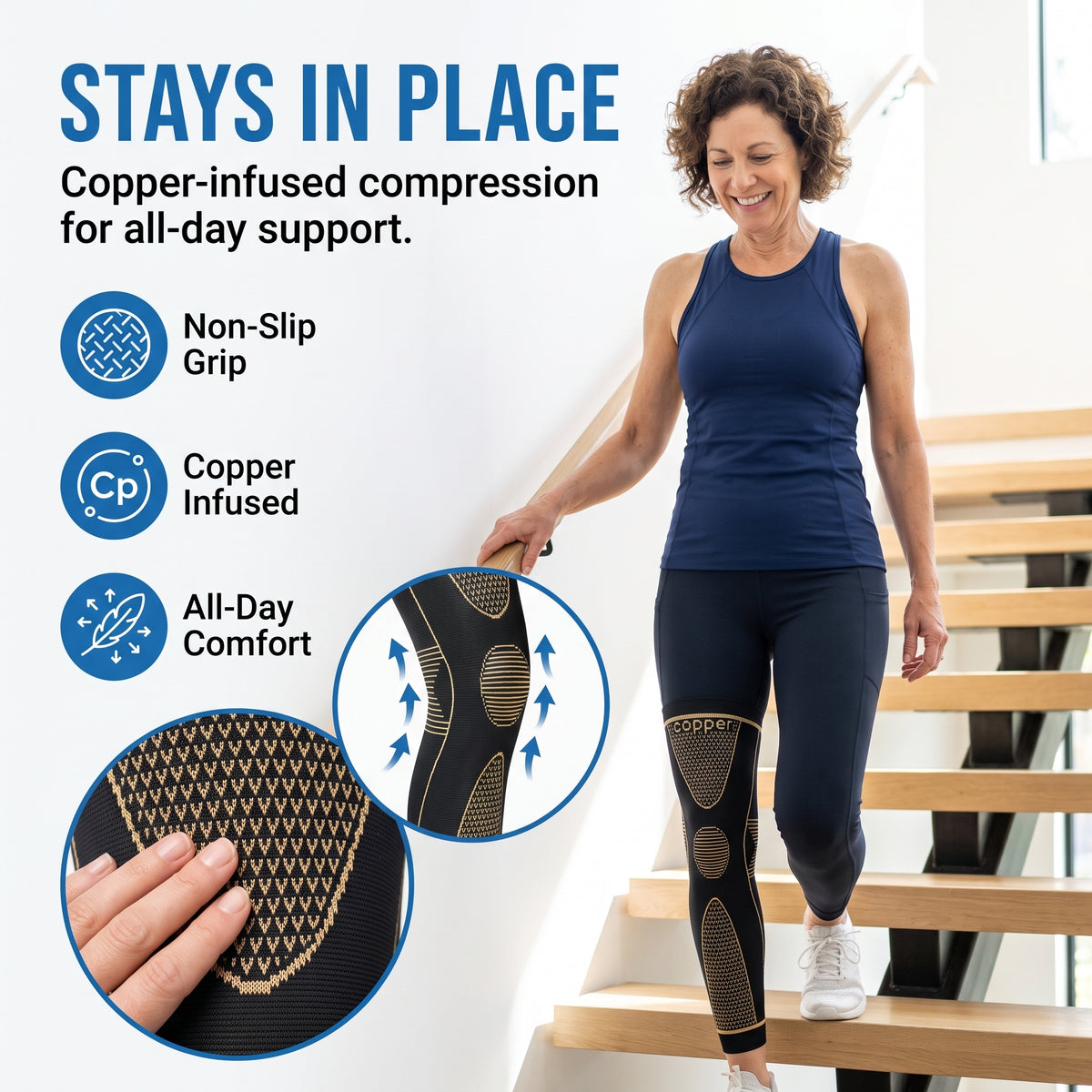 💕Buy 1 Get 1 Free🎁 🦿 Advanced Compression Socks for Leg Support and Comfort