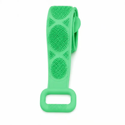 🛁Double-Sided Silicone Back Scrubber for Deep Exfoliating & Full Body Cleansing