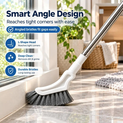 💕Buy 1 Get 1 Free🔥Long-Handle Corner Scrub Brush – Reach Tight Spaces Easily