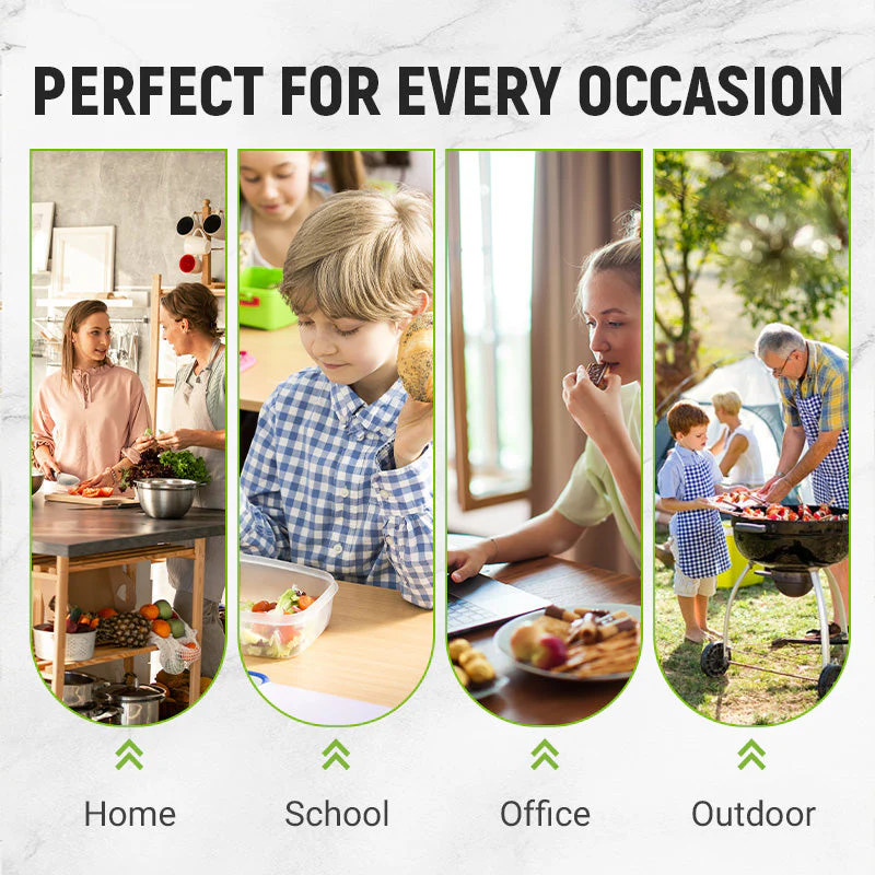 🍲Buy 1 Get 1 Free🥗100 Pieces Reusable Aluminum Foil Storage Bags Keep Food Fresh Protected And Ready To Use