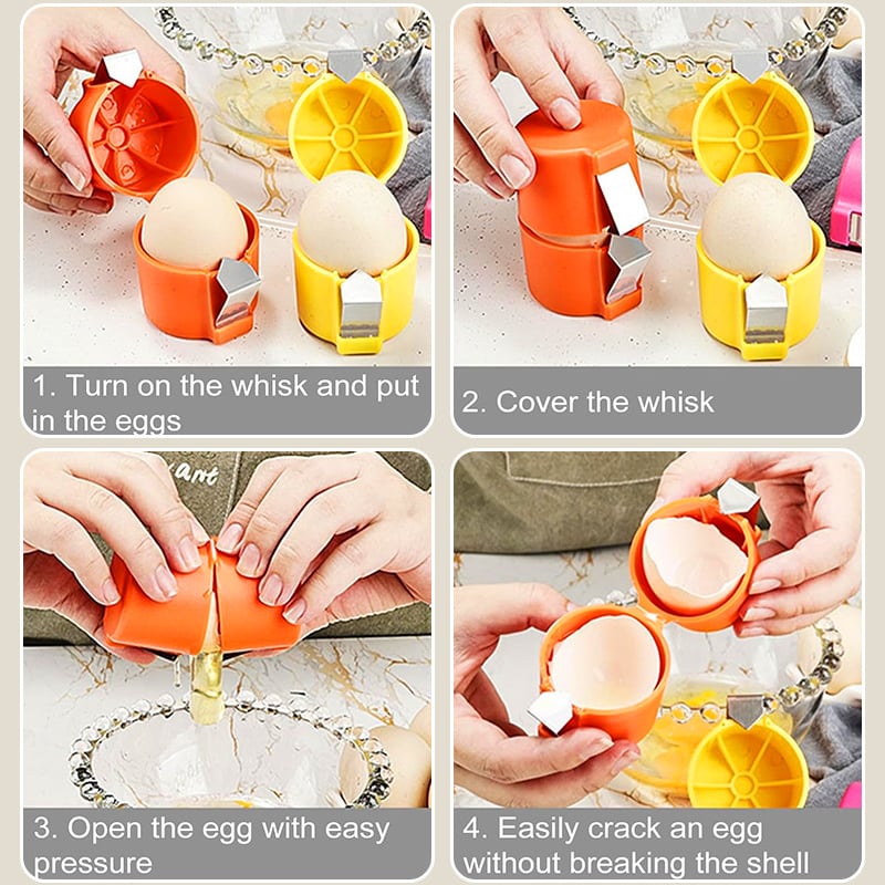 ✨Hard Boiled Egg Peeler｜Peel Eggs Fast, No Burnt Fingers