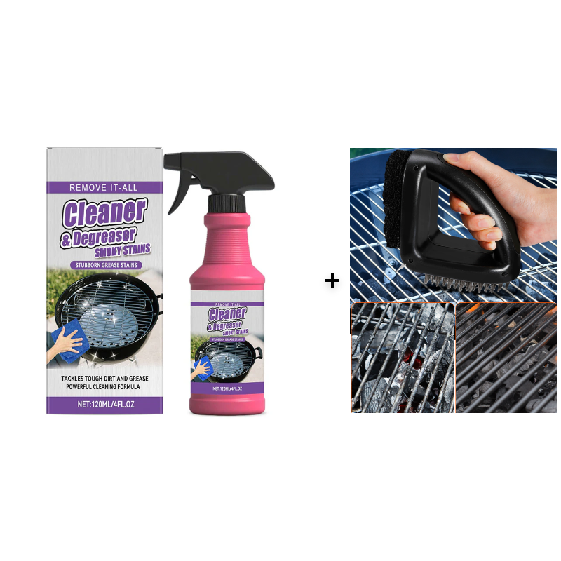 ⚡Buy one, get one free⚡ Fast-Acting Heavy-Duty Grill Degreaser Spray