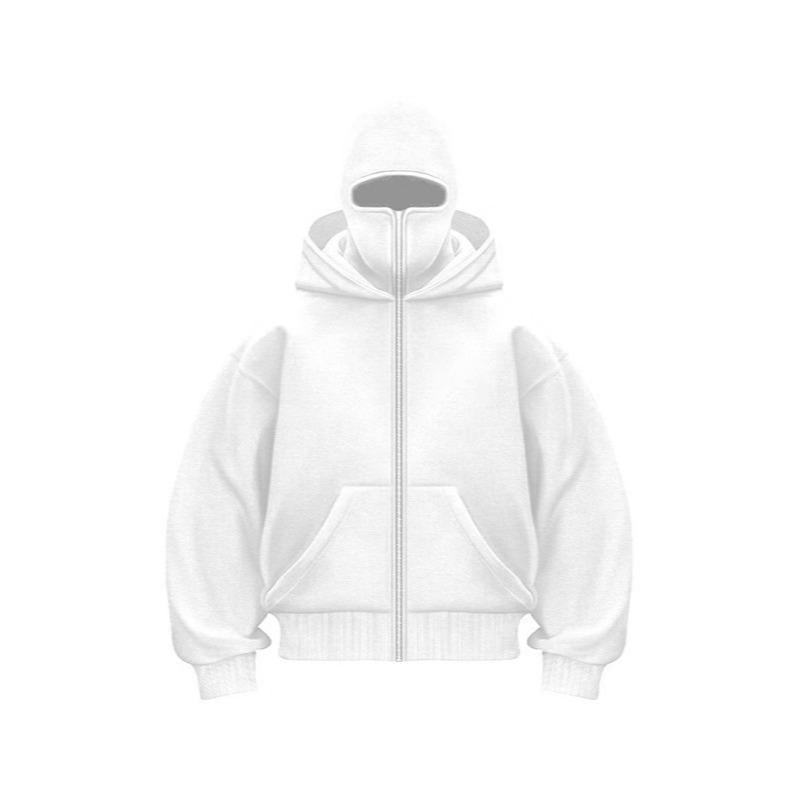 📢 Last Day Sale 56% OFF💥❄️Men’s Balaclava Zip Hoodie for Winter Sports Streetwear and Cold Weather Training