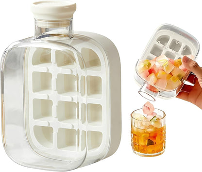 🧊2-in-1 Ice Cube Water Bottle – Make Ice Inside Your Bottle Anytime
