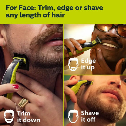 🪒 360° Electric Facial Trimmer and Shaver