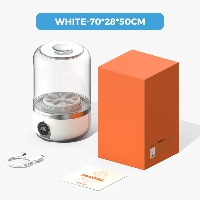 🔥Last Day Sale 50% OFF😍Portable Rechargeable Mini Washing Machine for Underwear！🩲