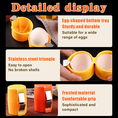 ✨Hard Boiled Egg Peeler｜Peel Eggs Fast, No Burnt Fingers